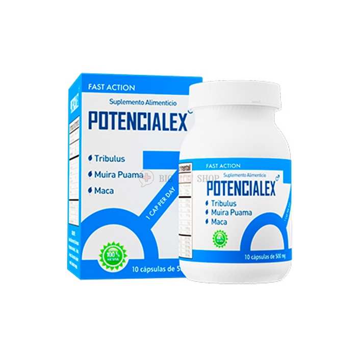 Potencialex caps - potenciador de la libido masculina 